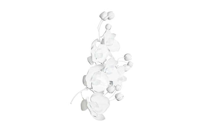 Phillips Collection - Orchid Sprig Wall Art, Medium, Metal, White - TH100863 veiw 2