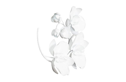 Phillips Collection - Orchid Sprig Wall Art, Small, Metal, White - TH100865 view 2