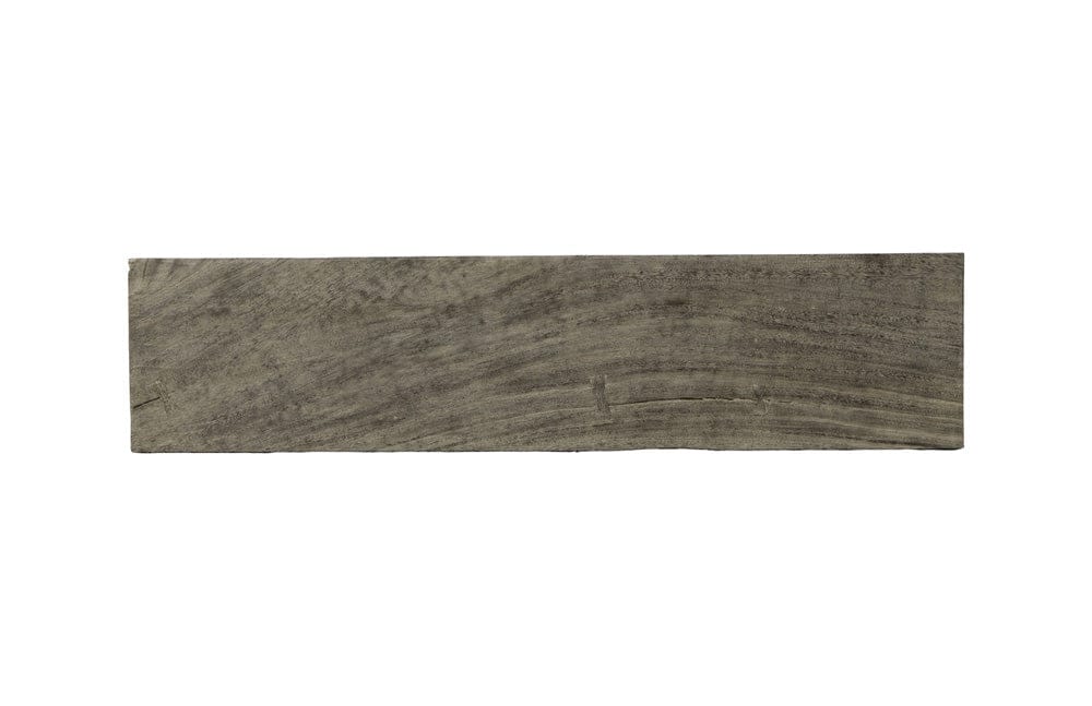 Phillips Collection - Origins Straight Edge Bench, Gray Stone, Satin Black Legs - TH108706 view 2