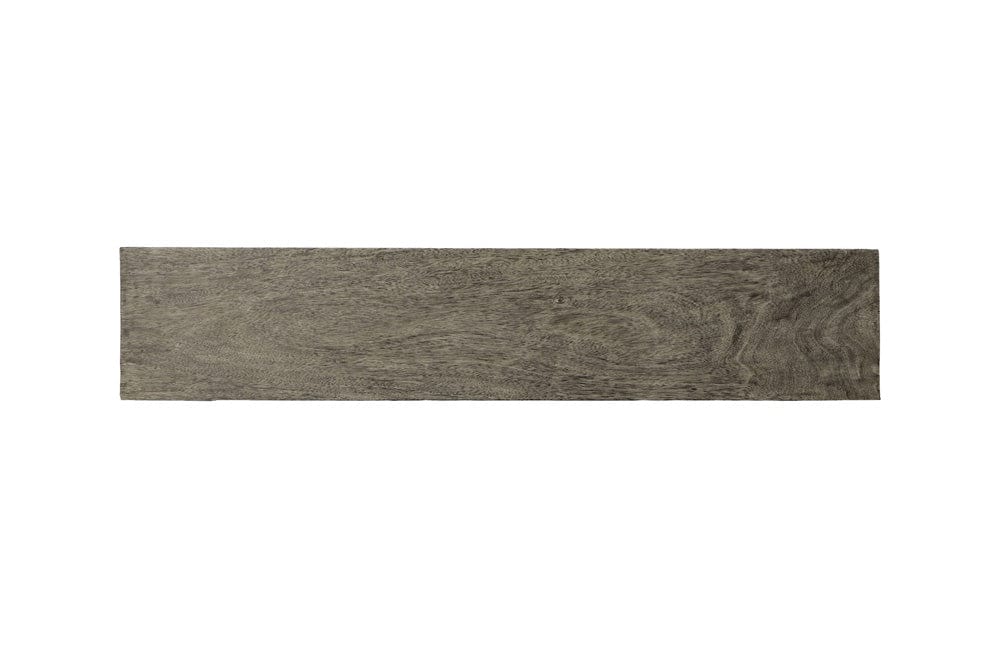 Phillips Collection - Origins Straight Edge Bench, Gray Stone, Satin Black Legs - TH108707 view 2