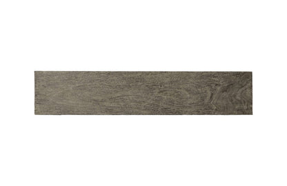 Phillips Collection - Origins Straight Edge Bench, Gray Stone, Satin Black Legs - TH108707 view 2