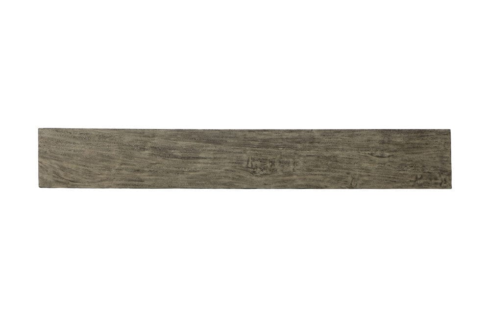 Phillips Collection - Origins Straight Edge Bench, Gray Stone, Satin Black Legs - TH108709 view 2