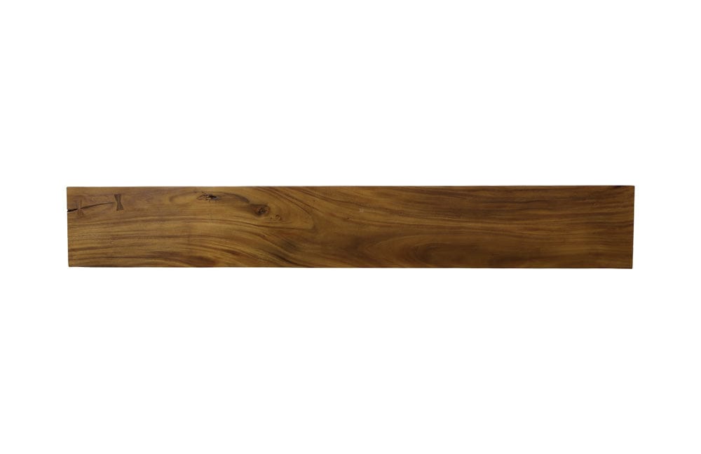 Phillips Collection - Origins Straight Edge Bench, Natural, Satin Black Legs - TH108705 view 2
