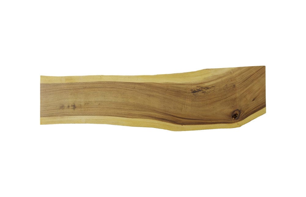 Phillips Collection - Origins Straight Edge Bench, Natural, Satin Black Legs - TH111038 view 2
