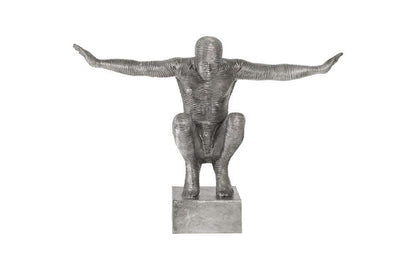 Phillips Collection - Outstretched Arms Sculpture, Aluminum, Large - ID96056 veiw 2