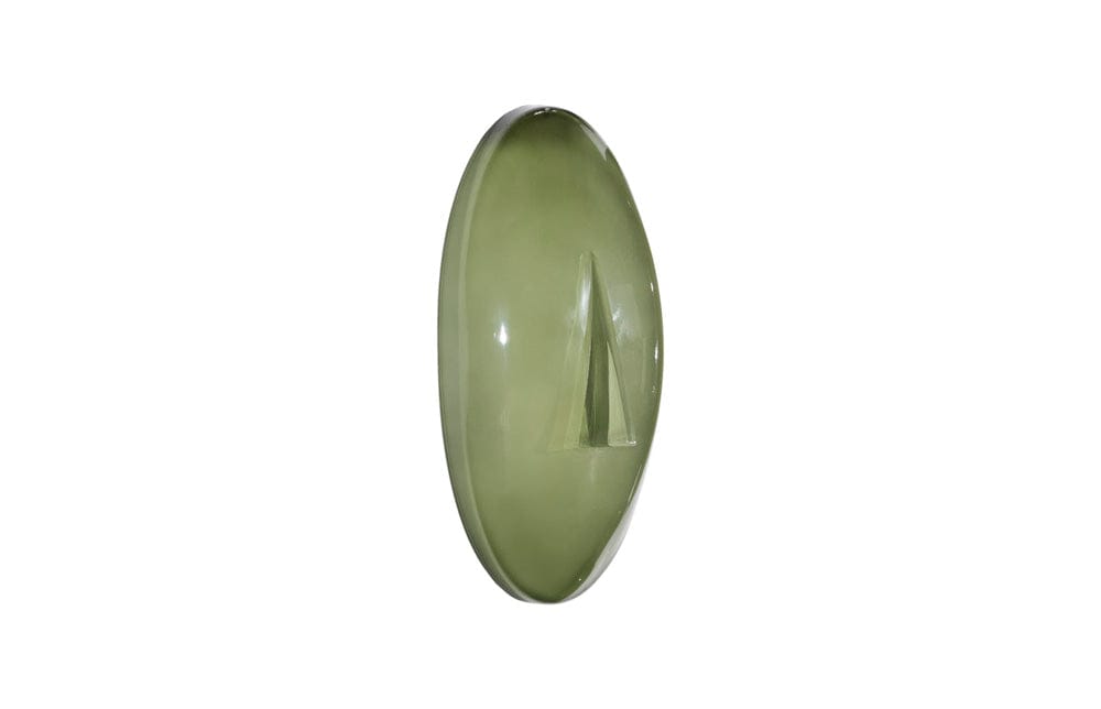 Phillips Collection - Oval Cycladic Wall Art, Green - CH119134 view 2