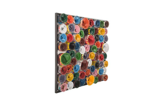 Phillips Collection - Paint Can Wall Art, Square, Assorted Colors, LG - ID78275 veiw 2