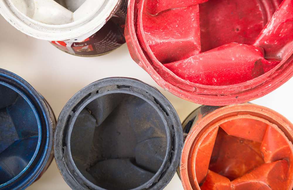 Phillips Collection - Paint Can Wall Art, Square, Assorted Colors, SM - ID78276 veiw 3