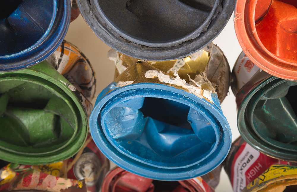 Phillips Collection - Paint Can Wall Art, Square, Assorted Colors, SM - ID78276 veiw 4