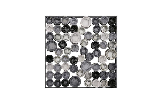 Phillips Collection - Paint Can Wall Art, Square, Mixed Neutrals, Assorted LG - ID113928 veiw 1