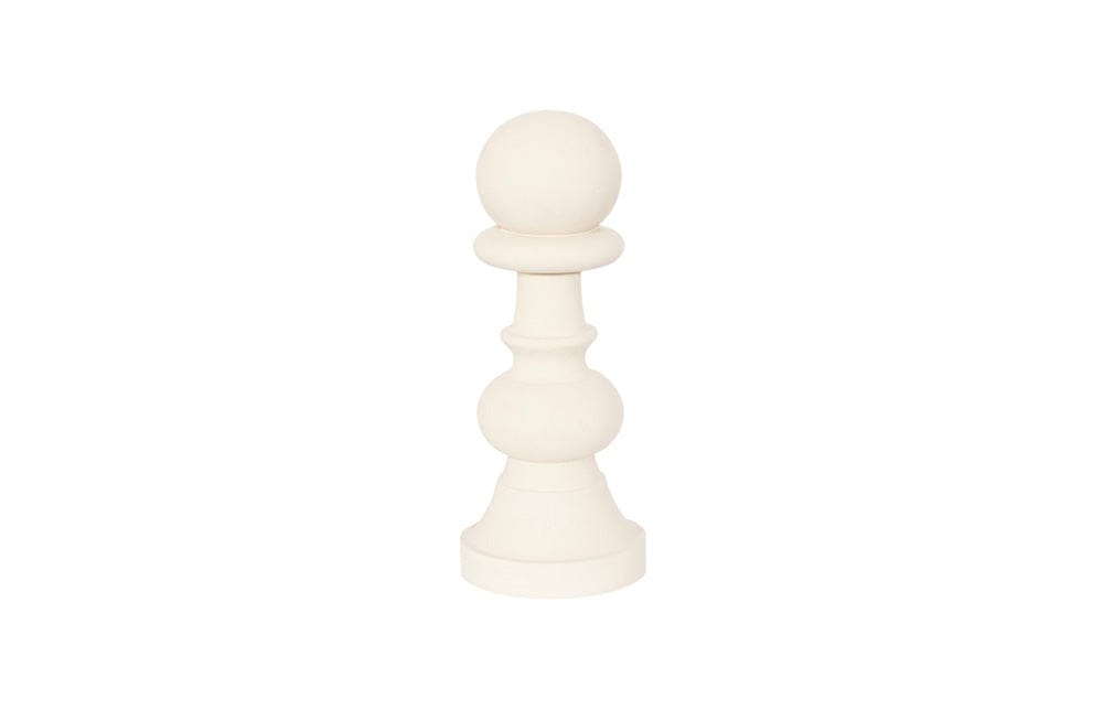 Phillips Collection - Pawn Chess Sculpture, Cast Stone White, Small - PH118750 view 1