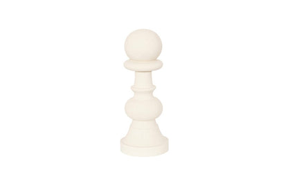 Phillips Collection - Pawn Chess Sculpture, Cast Stone White, Small - PH118750 view 1