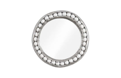 Phillips Collection - Pearl Mirror, Silver Leaf, Round - PH104196 veiw 1