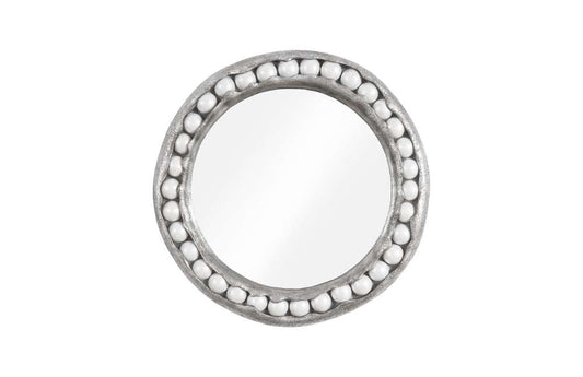 Phillips Collection - Pearl Mirror, Silver Leaf, Round - PH104196 veiw 1