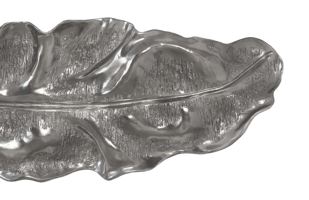 Phillips Collection - Petiole Wall Leaf, Liquid Silver, Colossal, Version A - PH89572 veiw 2