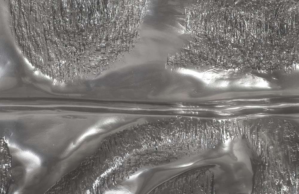 Phillips Collection - Petiole Wall Leaf, Liquid Silver, Colossal, Version B - PH89573 veiw 3