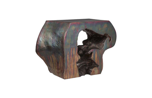 Phillips Collection - Plateada Hollow Console, Copper Patina Finish - PH100755 veiw 1