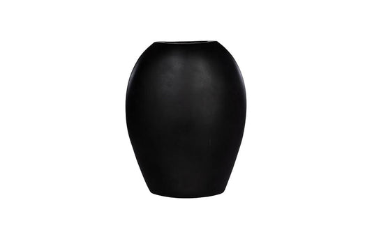 Phillips Collection - Pod Vase, Large, Black Matte - PH117203 view 1