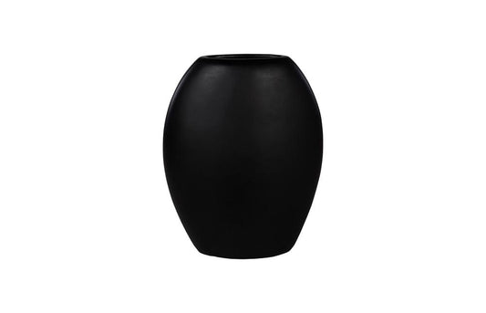 Phillips Collection - Pod Vase, Medium, Black Matte - PH117202 view 1