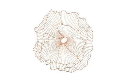 Phillips Collection - Poppy Flower Wall Art, Copper, SM - TH108863 view 5
