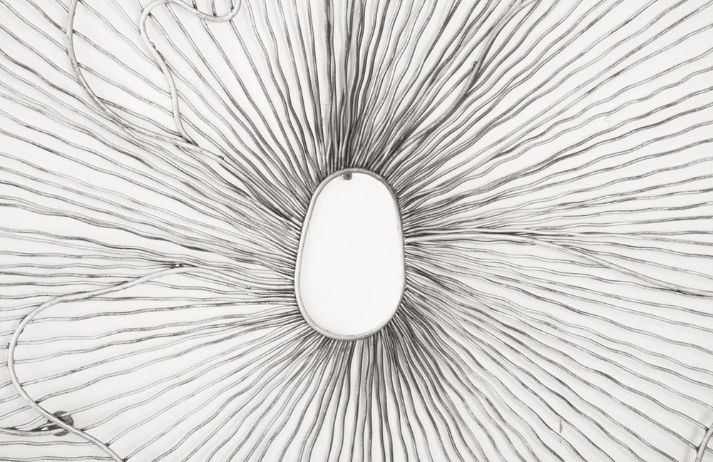 Phillips Collection - Poppy Flower Wall Art, Silver/Black, LG - TH95111 view 3