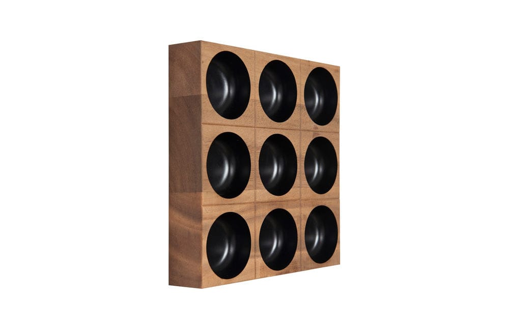 Phillips Collection - Puka Wall Tile 3x3, Black - TH64928 view 2