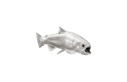 Phillips Collection - Rainbow Trout Fish, Resin, Silver Leaf - PH76838 view 2