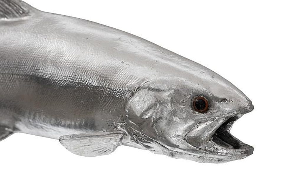 Phillips Collection - Rainbow Trout Fish, Resin, Silver Leaf - PH76838 view 3