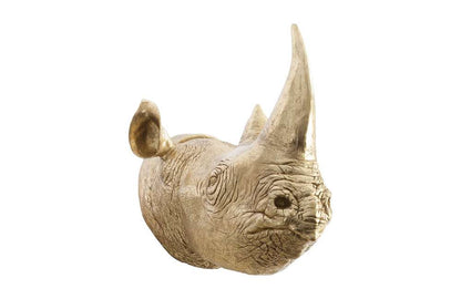 Phillips Collection - Rhino Wall Art, Resin, Gold Leaf - PH67514 veiw 1