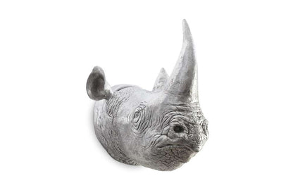 Phillips Collection - Rhino Wall Art, Resin, Silver Leaf - PH67513 veiw 1