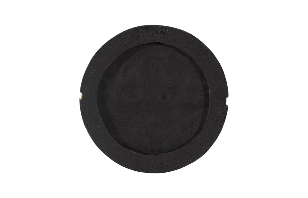Phillips Collection - Rift Wall Tile, Circle, Matte Black, Gold Leaf - PH119562 view 3