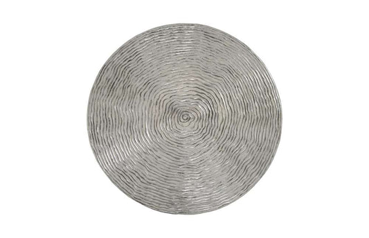 Phillips Collection - Ripple Coffee Table, Resin, Silver Leaf with Antiquing - PH102841 veiw 2