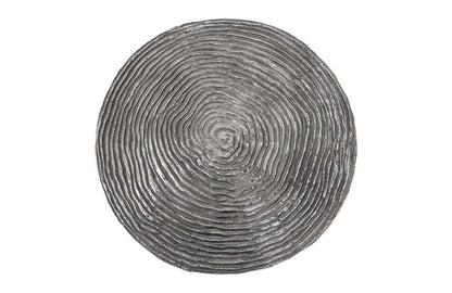 Phillips Collection - Ripple Side Table, Black/Silver, Aluminum - ID100694 veiw 2