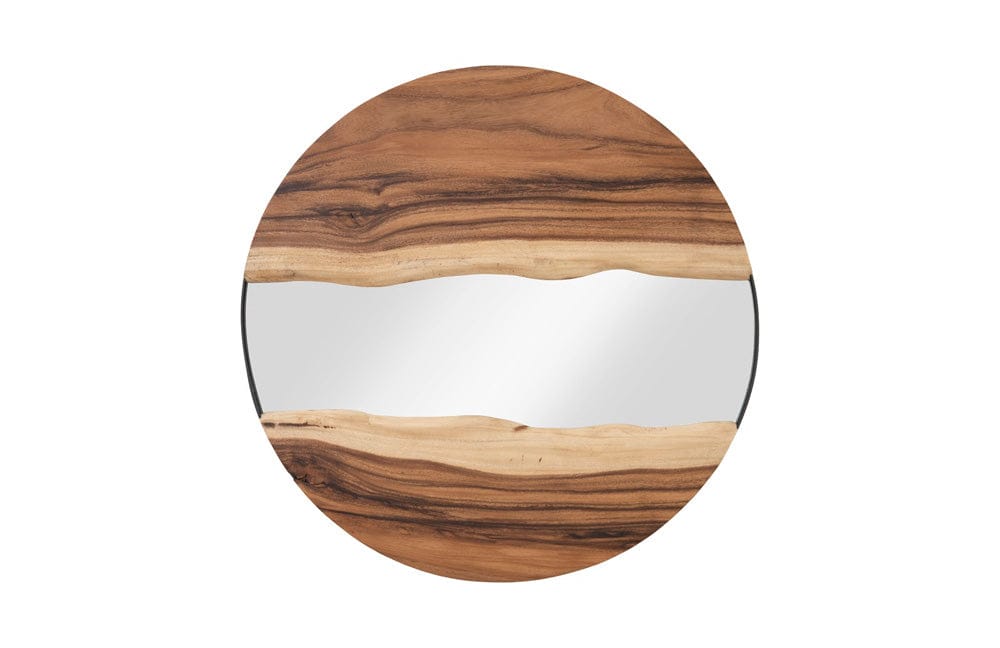 Phillips Collection - River Mirror, Natural, Round - TH103482 view 1