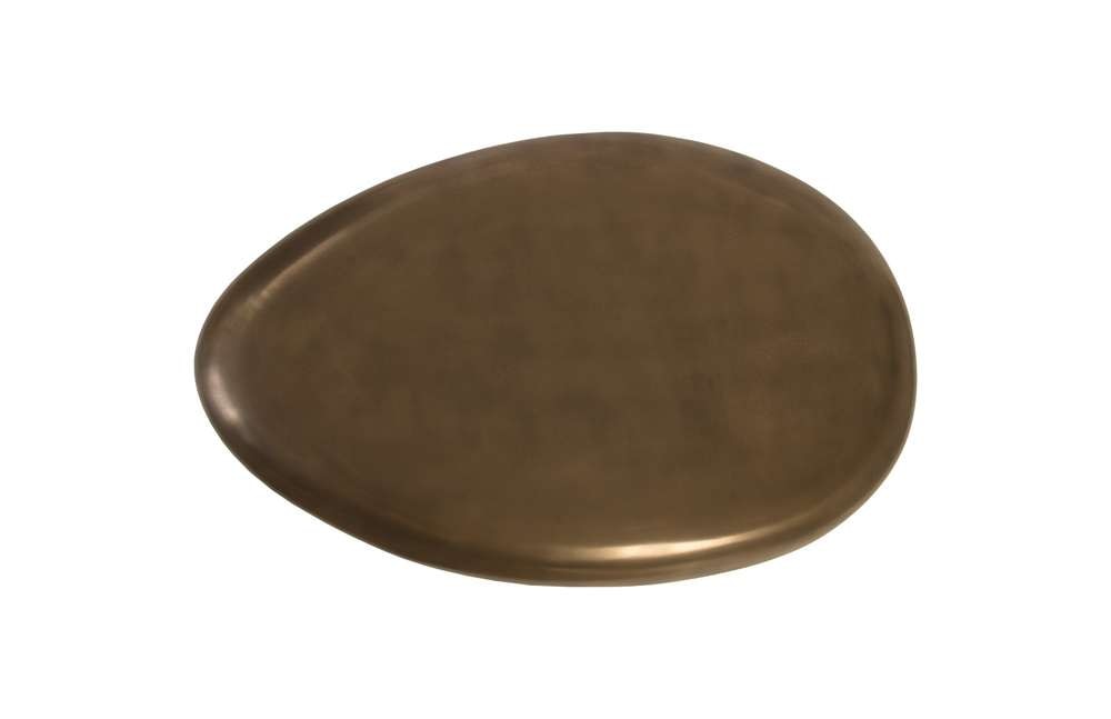 Phillips Collection - River Stone Coffee Table, Bronze, Large - PH58491 veiw 2
