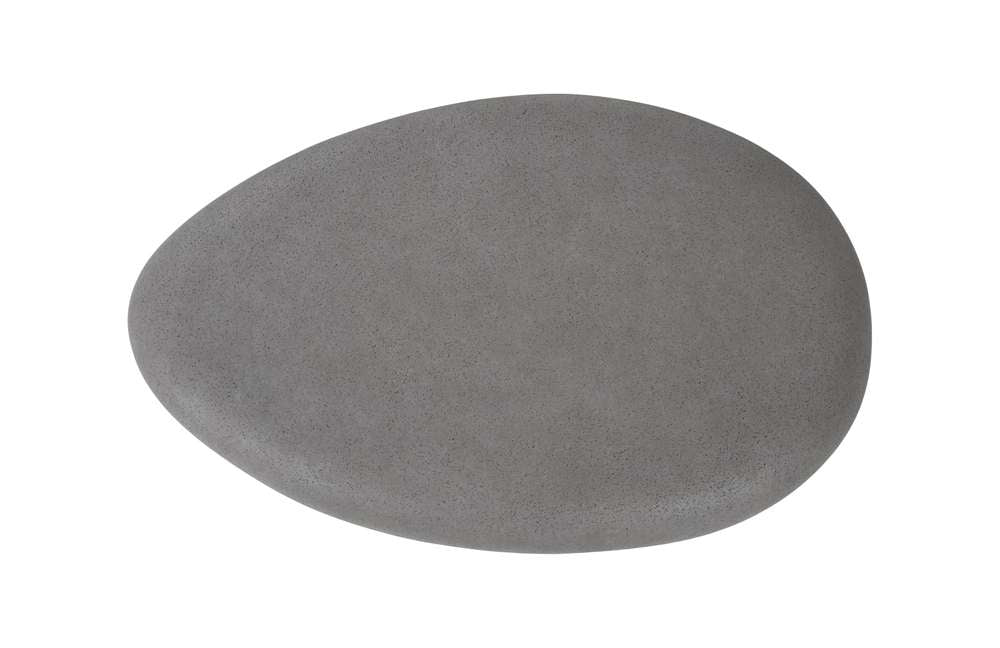 Phillips Collection - River Stone Coffee Table, Charcoal Stone, Large - PH104195 veiw 2