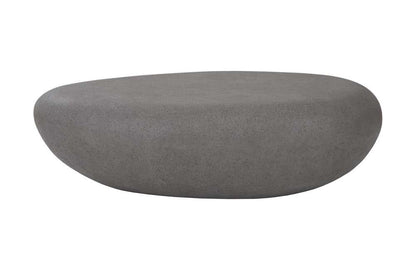 Phillips Collection - River Stone Coffee Table, Charcoal Stone, Large - PH104195 veiw 3