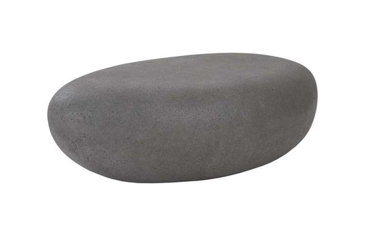 Phillips Collection - River Stone Coffee Table, Charcoal Stone, Small - PH104192 veiw 1