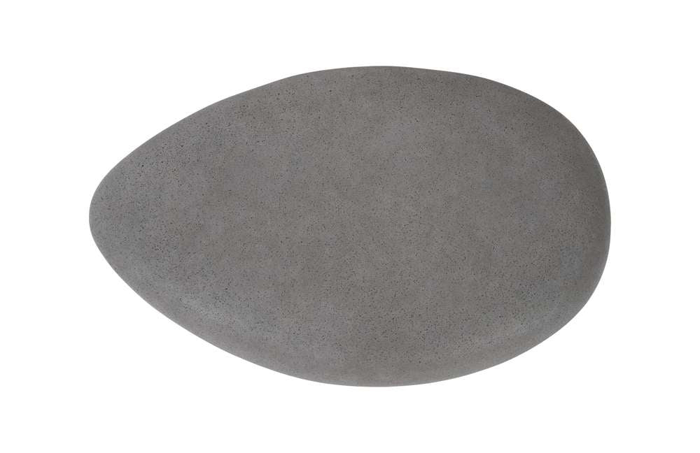 Phillips Collection - River Stone Coffee Table, Charcoal Stone, Small - PH104192 veiw 2