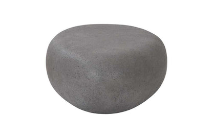 Phillips Collection - River Stone Coffee Table, Charcoal Stone, Small - PH104192 veiw 4