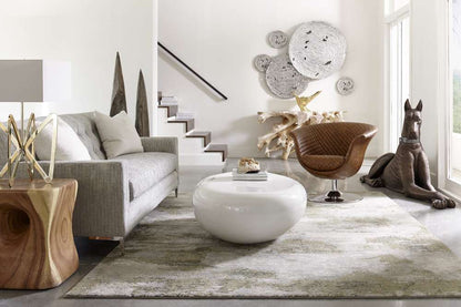 Phillips Collection - River Stone Coffee Table, Gel Coat White, Small - PH67485 veiw 5
