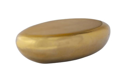 Phillips Collection - River Stone Coffee Table, Liquid Gold, Large - PH67801 veiw 1