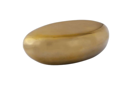 Phillips Collection - River Stone Coffee Table, Liquid Gold, Small - PH67799 veiw 1