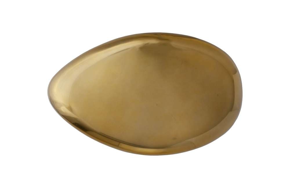 Phillips Collection - River Stone Coffee Table, Liquid Gold, Small - PH67799 veiw 2