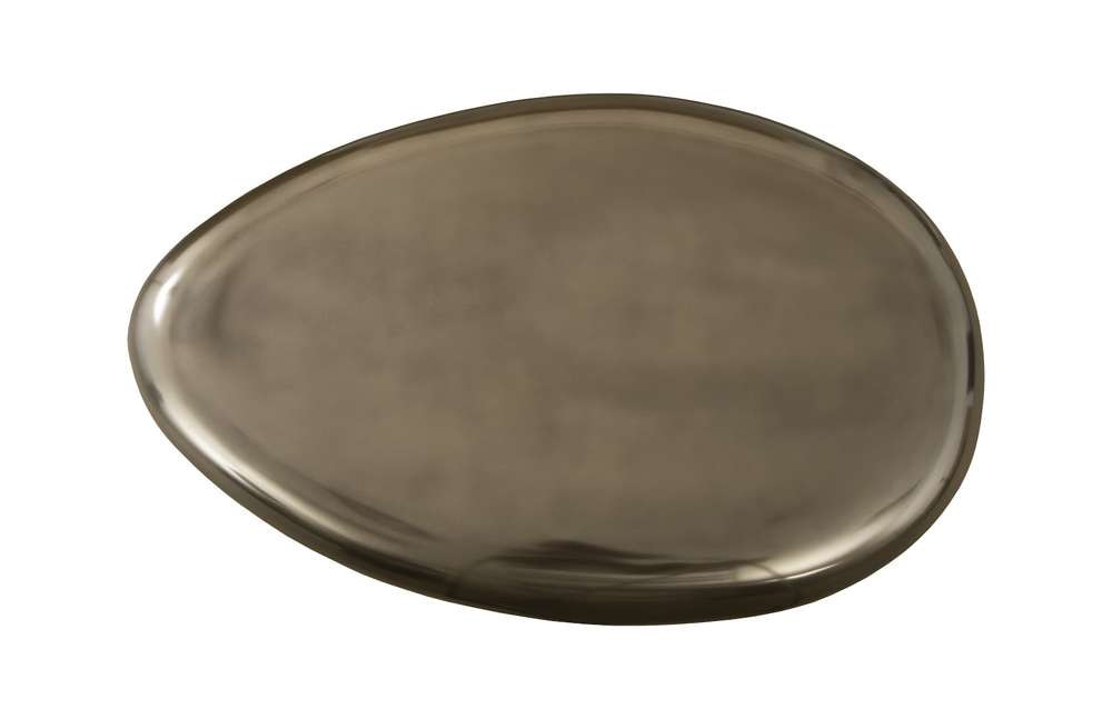 Phillips Collection - River Stone Coffee Table, Polished Bronze, Large - PH67715 veiw 2