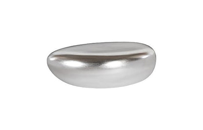 Phillips Collection - River Stone Coffee Table, Silver Leaf, Small - PH57484 view 1