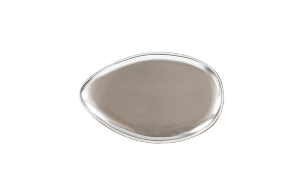 Phillips Collection - River Stone Coffee Table, Silver Leaf, Small - PH57484 view 2