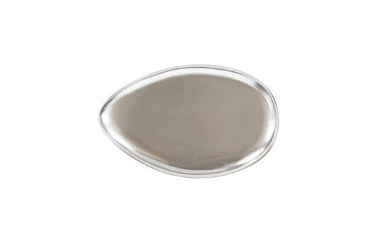 Phillips Collection - River Stone Coffee Table, Silver Leaf, Small - PH57484 view 2