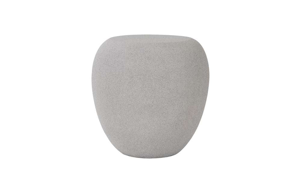 Phillips Collection - River Stone Side Table, Dark Granite - PH103553 veiw 1