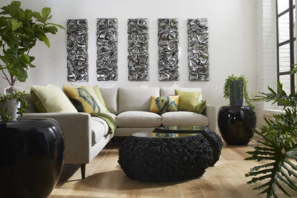 Phillips Collection - River Stone Side Table, Gel Coat Black - PH103926 veiw 3